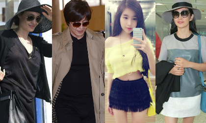 "Soi" style đường phố & sân bay của sao Âu Á tuần qua (P17)