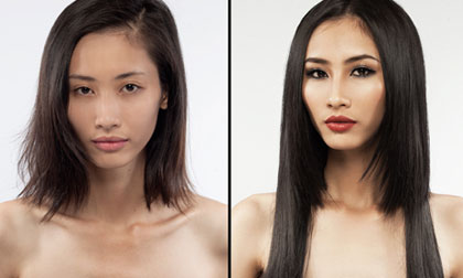 Cận cảnh cuộc "lột xác" ngoạn mục của thí sinh VNTM 2013 