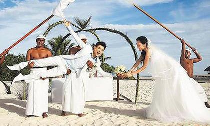 Lộ clip đám cưới chưa từng công bố của Lâm Chí Dĩnh