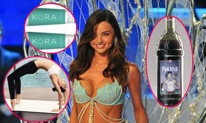 Bí quyết đẹp rạng rỡ như thiên thần nội y Miranda Kerr 