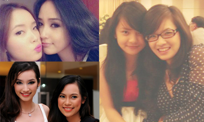 Ngỡ ngàng 5 cô em gái của sao Việt