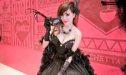 Hot girl Mai Thỏ gợi cảm đón Hallowen