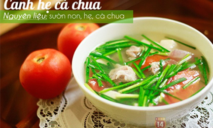 Ngon miệng cùng thực đơn nấu "tốc hành"