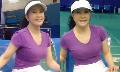 U70 Lưu Hiểu Khánh khoe ảnh tập cầu lông trẻ như gái 20