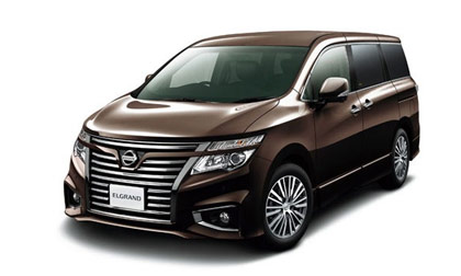 Xe MPV hạng sang Nissan Elgrand thêm hiện đại với đèn pha LED
