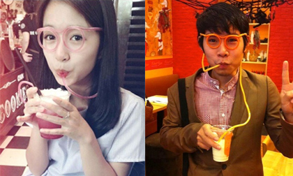 Teen Hà thành rộ trào lưu dùng kính để… uống nước