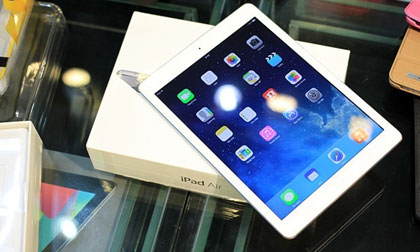 Nhu cầu cao, iPad Air khan hàng tại VN