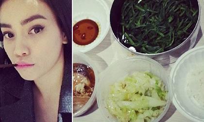 Fan "xót ruột" trước bữa ăn giữ dáng toàn rau của Hà Hồ