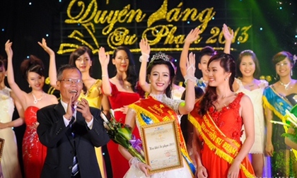 Phạm Thị Thu Hoài – Chủ nhân hoa khôi Sư Phạm 2013