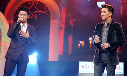 Con trai Hoài Linh chững chạc bên Đàm Vĩnh Hưng