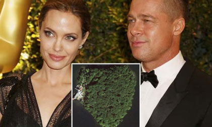 Angelina Jolie mua hòn đảo 400 tỷ tặng sinh nhật chồng
