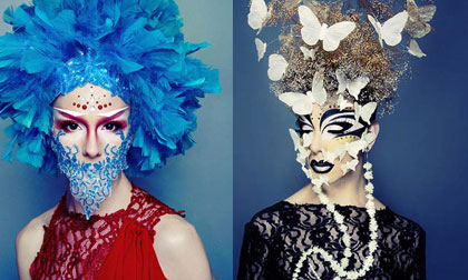 Nghệ thuật hóa trang tuyệt đẹp của mẫu nam đồng tính