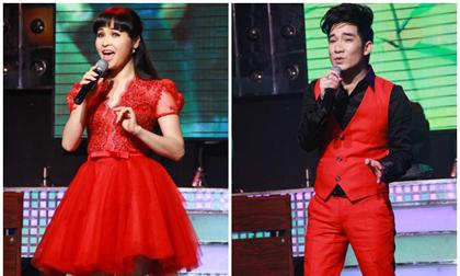 Ca sĩ Trang Nhung - Quang Hà đỏ rực "đón tết" sớm