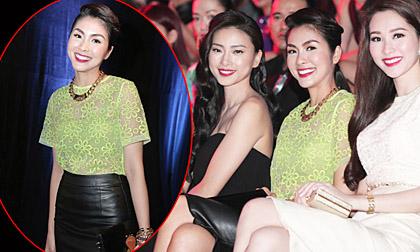 Hà Tăng mặc áo “xuyên thấu” nổi bật trên thảm đỏ thời trang