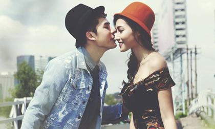 Siêu mẫu Minh Trung - Khánh Ngọc "tình tứ" giữa đường