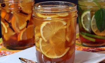 5 cách ngâm chanh mật ong trị ho mùa đông