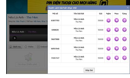 Tải nhạc chờ mạng MobiFone trực tiếp trên Zing Mp3