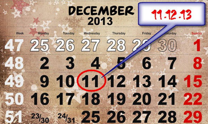 11-12-13, ngày của trăm năm trong thế kỷ 21
