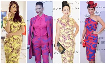 Hàng loạt sao Việt bị chinh phục bởi họa tiết in bướm của Đỗ Mạnh Cường