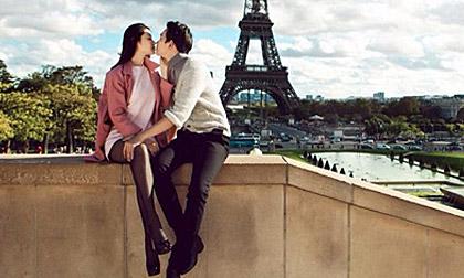 "Chuyện tình Paris" lãng mạn của Võ Cảnh, Linh Chi 