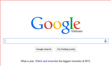 Người Việt tìm kiếm gì nhiều nhất trên Google trong năm 2013