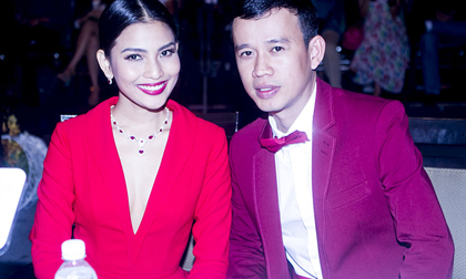 May Trương "ton sur ton" với bầu Phúc Nguyễn tại chung kết F-idol