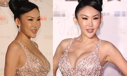 Sao mặt nhọn như xà quái khoe vòng 1 ngồn ngộn