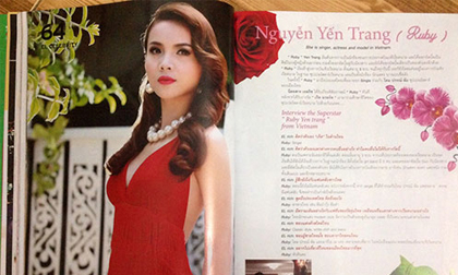 Yến Trang được báo chí Thái Lan săn đón