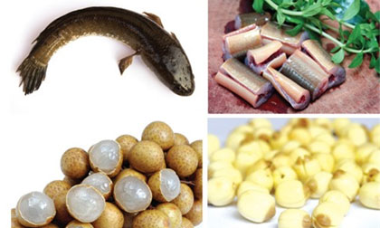 Món ăn cho người có quầng mắt đen