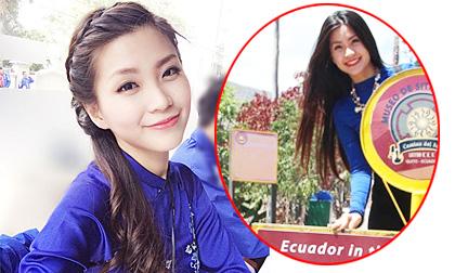 “Miss Teen” Diễm Trang giao lưu văn hóa tại Ecuador