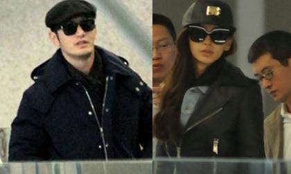 Huỳnh Hiểu Minh đón Angela Baby dập tan tin đồn chia tay