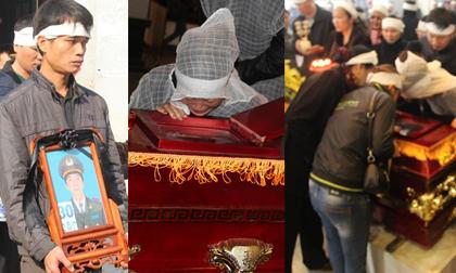 Gia đình nghệ sỹ Tuấn Dương khóc ngất khi linh cữu rời đi