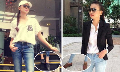 Thanh Hằng và "cơn cuồng" giày oxford