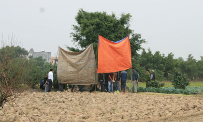 Ông chủ vườn đào bị giết, treo cổ lên cây?