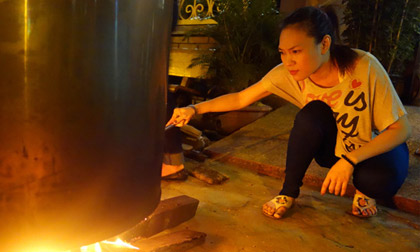 Mỹ Tâm trổ tài nội trợ trong dịp Tết