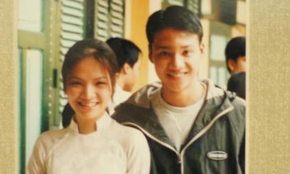 Lộ ảnh thời học cấp 3 của vợ chồng Khải Anh - Đan Lê