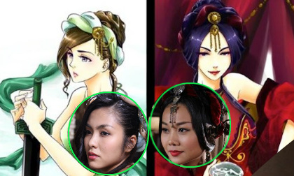 Ngắm Thanh Hằng, Hà Tăng đáng yêu qua nét vẽ của fans