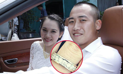Lộ nhẫn cưới thiếu gia Hà thành tặng Ngọc Thạch