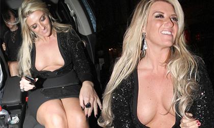 "Nổ mắt" vì ngực mướp nhão nhề thấp cao của em gái Beckham