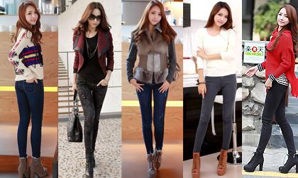 Quần jeans khoe chân thon khiến bạn gái "ngây ngất"