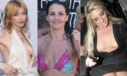 Những bộ ngực "nhàu nhĩ" nhất của sao