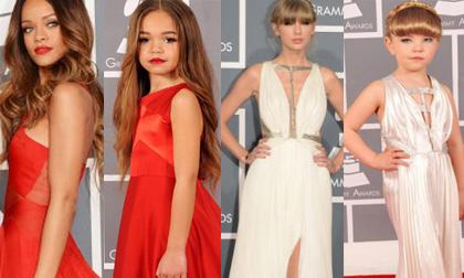 Mẫu nhí tạo dáng đẹp không kém gì sao trên thảm đỏ