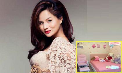 Vũ Thu Phương "khoe" phòng ngủ riêng của con gái đầu lòng?