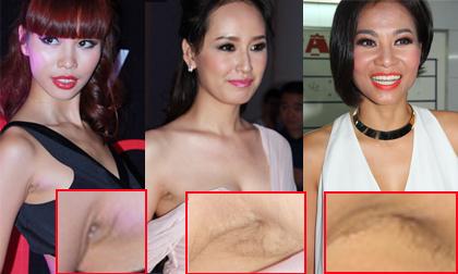 Mỹ nhân Việt sượng sùng vì bỏ bê "vùng cánh"