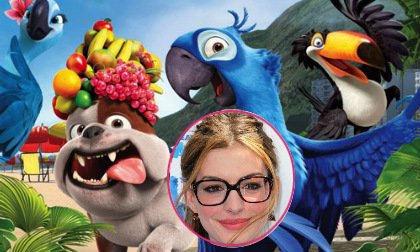 Anne Hathaway tiếp tục trở lại với Rio 2