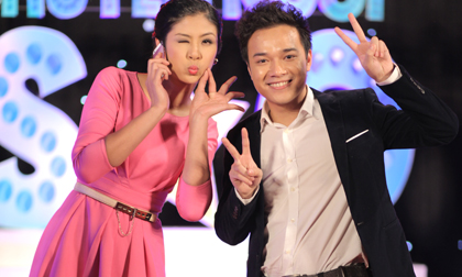 "Én đồng" Thành Trung "cực nhắng" bên cạnh Ngọc Hân