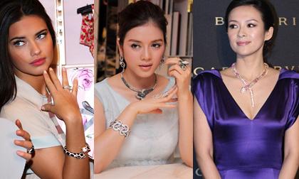 Năm mới Quý Tỵ, "nghía" trang sức rắn "độc" và "lạ" của mỹ nhân