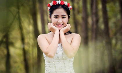 Ngắm với vẻ đẹp thiên thần của nữ sinh 9X Đà Nẵng