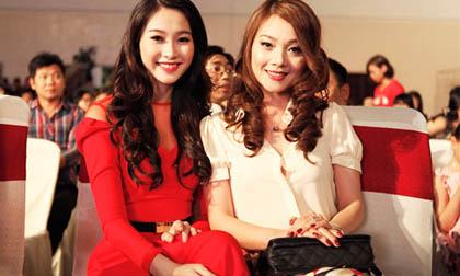 Hoa hậu Đặng Thu Thảo “đọ dáng” cùng quý bà Hoàng Thị Yến