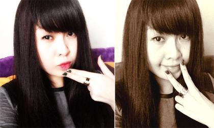 Quế Vân trẻ và cực lạ với tóc mới